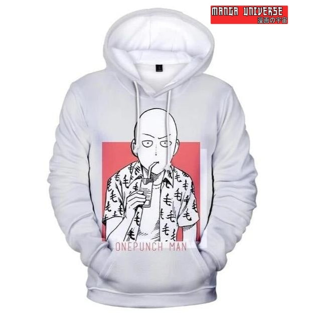 SWEAT ONE PUNCH MAN SAITAMA - Gris / XS
