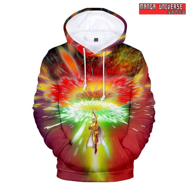 SWEAT ONE PUNCH MAN SAITAMA - Rouge / XS