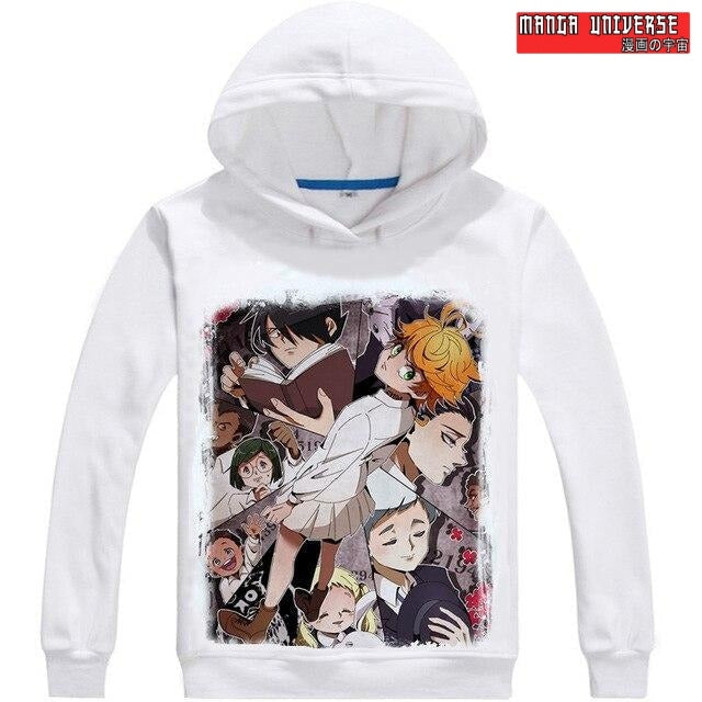 SWEAT THE PROMISED NEVERLAND EMMA LA CURIEUSE - Blanc / XS