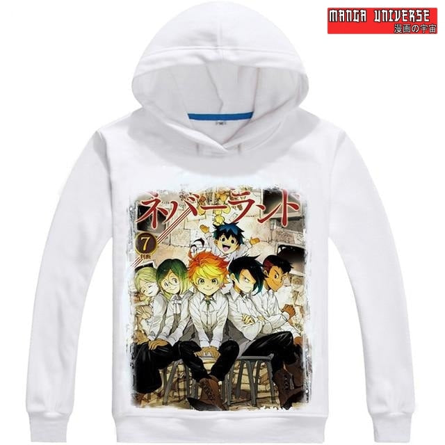 SWEAT THE PROMISED NEVERLAND L’équipe parfaite - Blanc / XS