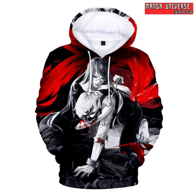 SWEAT TOKYO GHOUL DARK - Rouge / XS
