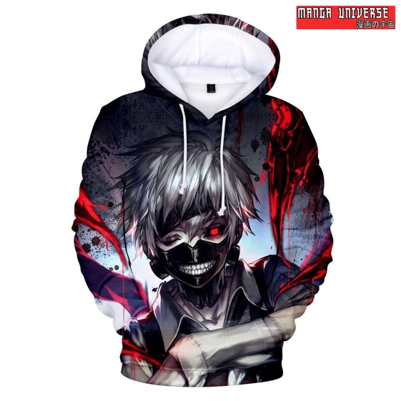 SWEAT TOKYO GHOUL KEN KANEKI ATTAQUE - Noir / XS