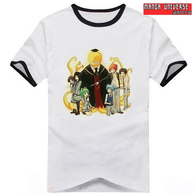 T-SHIRT ASSASSIN CLASSROOM ECOLE - Blanc / S