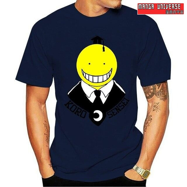 T-SHIRT ASSASSIN CLASSROOM KORO-SENSEI CLASSIQUE - Bleu