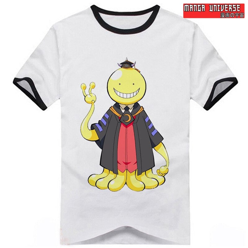 T-SHIRT ASSASSIN CLASSROOM KORO-SENSEI HELLO - Blanc / XS