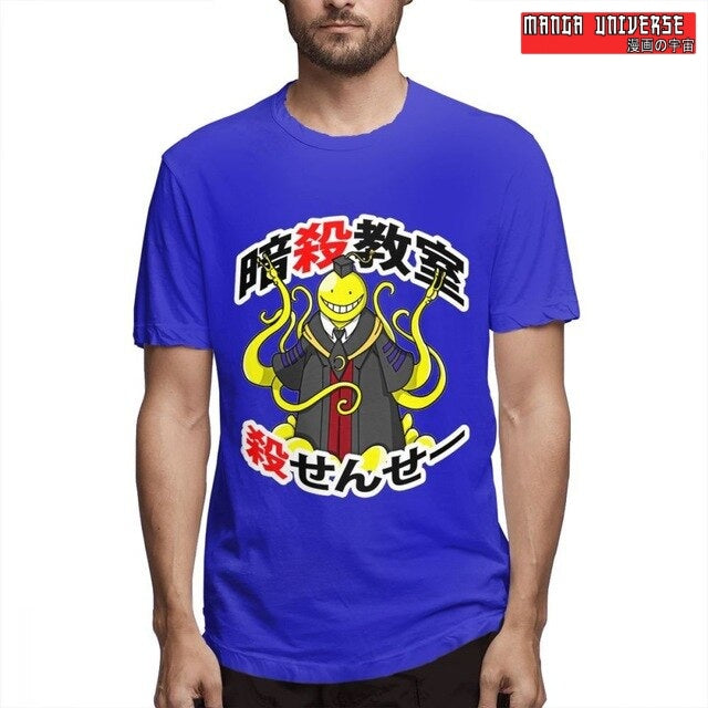 T-SHIRT ASSASSIN CLASSROOM KORO-SENSEI PROF - Bleu / XS