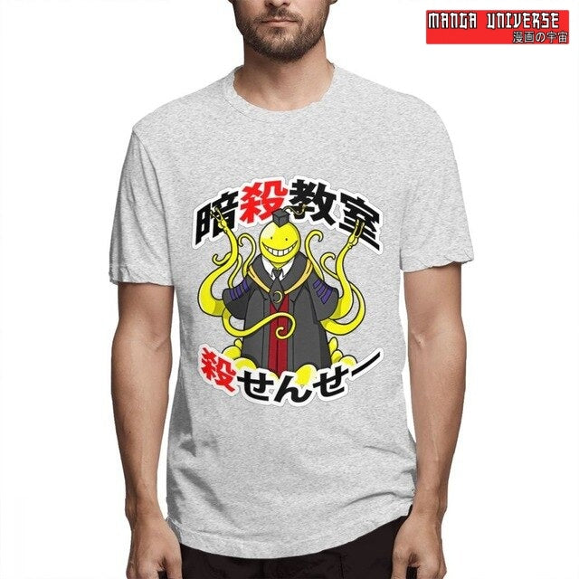T-SHIRT ASSASSIN CLASSROOM KORO-SENSEI PROF - Gris / XS