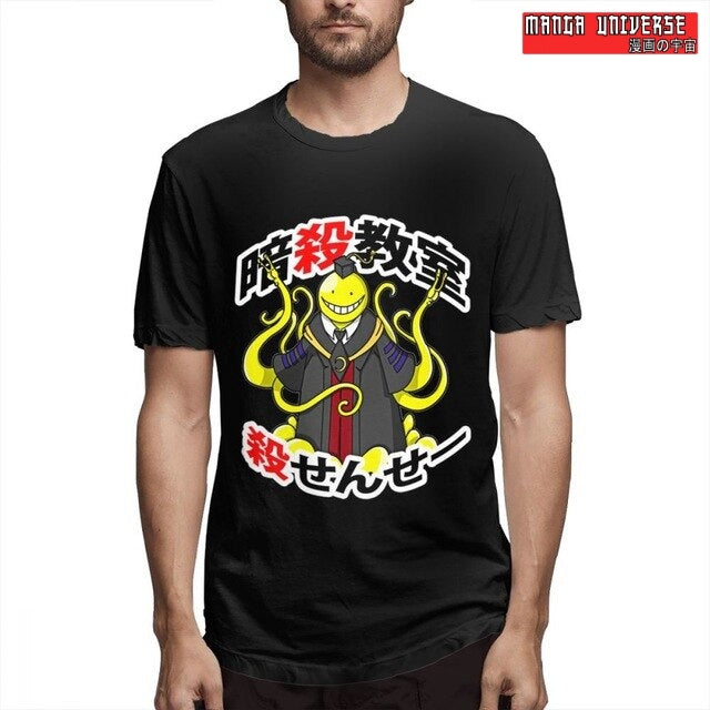 T-SHIRT ASSASSIN CLASSROOM KORO-SENSEI PROF - Noir / XS
