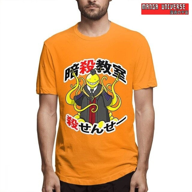 T-SHIRT ASSASSIN CLASSROOM KORO-SENSEI PROF - Orange / XS