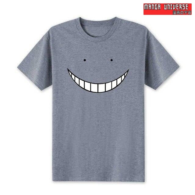 T-SHIRT ASSASSIN CLASSROOM SMILE - Gris / XS