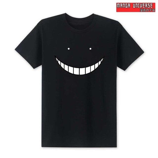 T-SHIRT ASSASSIN CLASSROOM SMILE - Noir / XS
