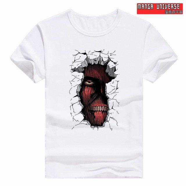 T shirt attaque des titans colossal