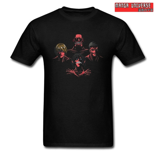 T-SHIRT ATTAQUE DES TITANS COLOSSAL - Noir / XS