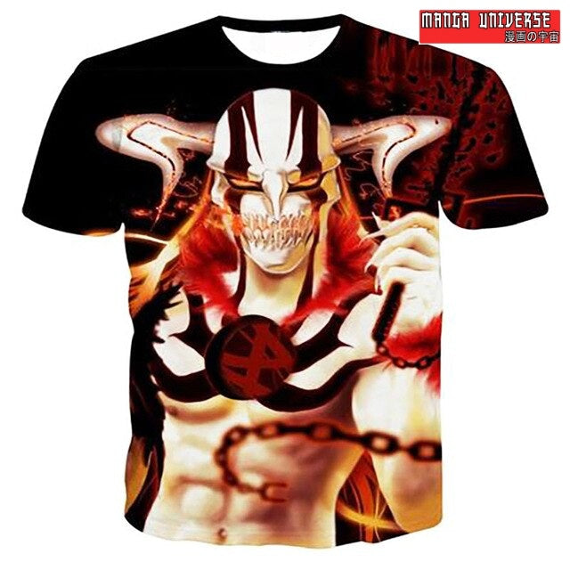 T-SHIRT BLEACH CASQUE MORTEL 2 - Noir / XS