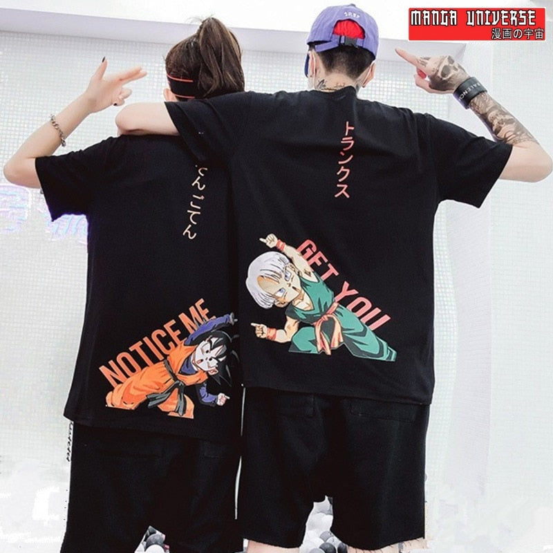 T shirt dbz goku notice me