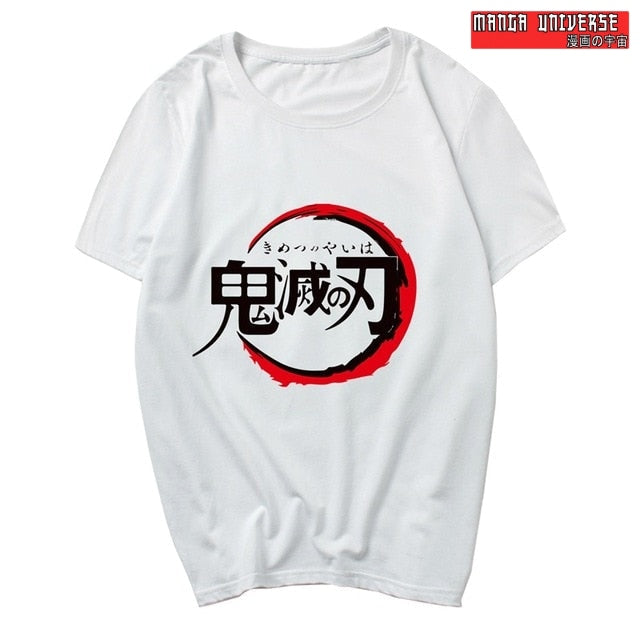 T-SHIRT DEMON SLAYER - Blanc / XS