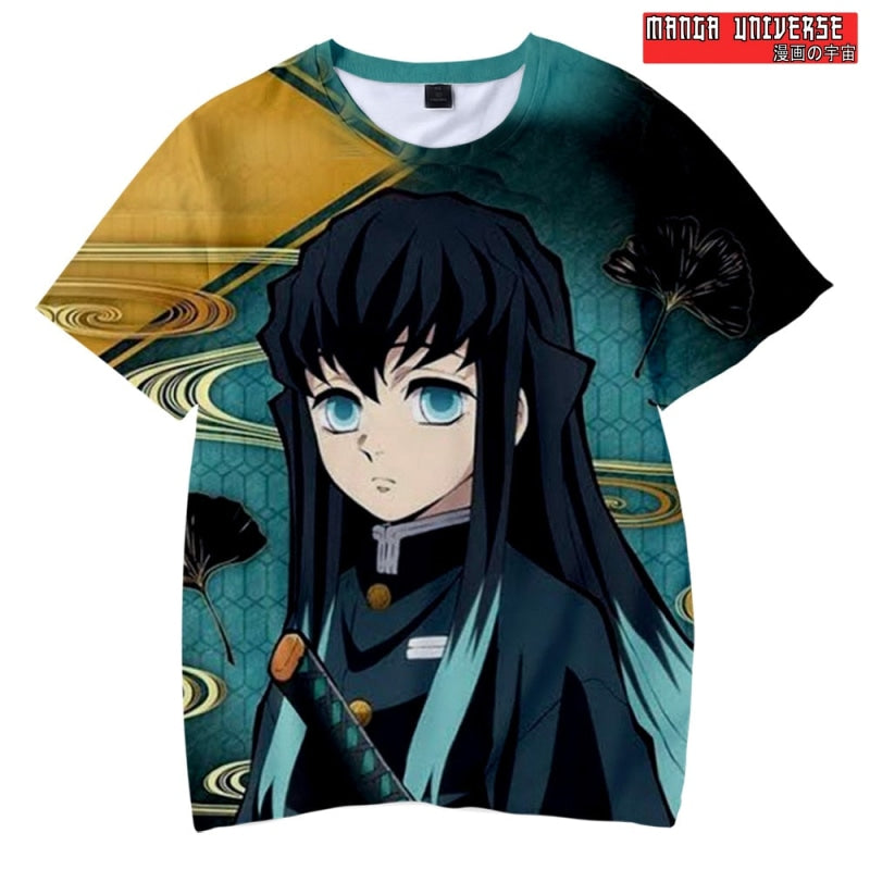 T-SHIRT DEMON SLAYER MUICHIRO - Muichiro / XS