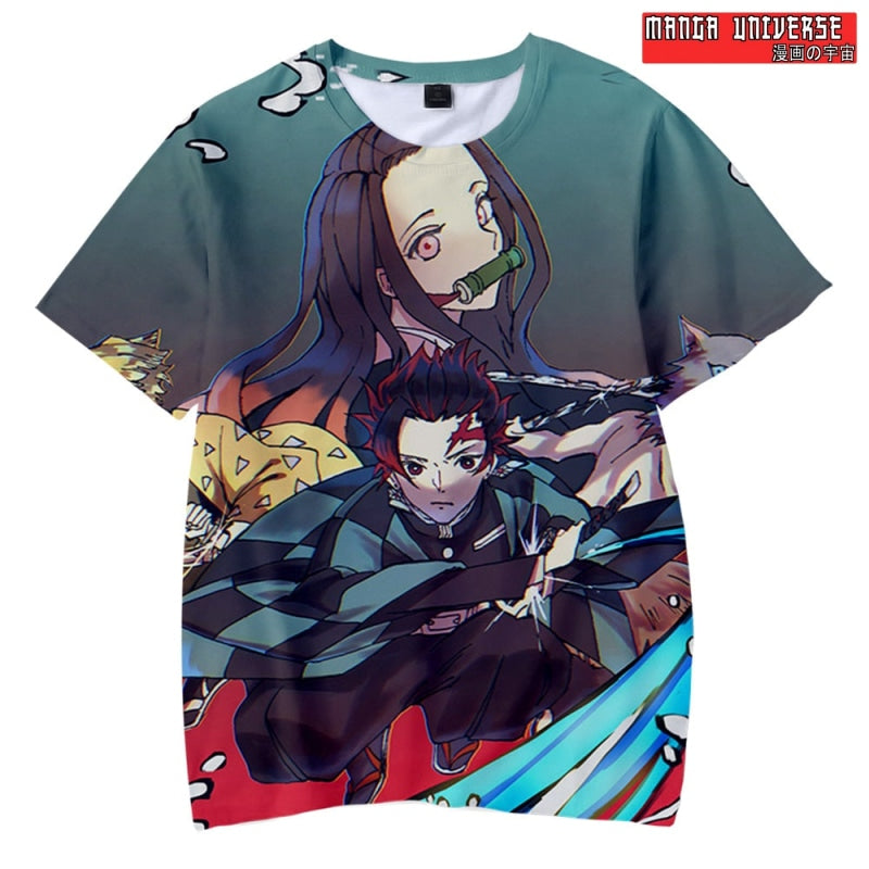T-SHIRT DEMON SLAYER - Multi / XS