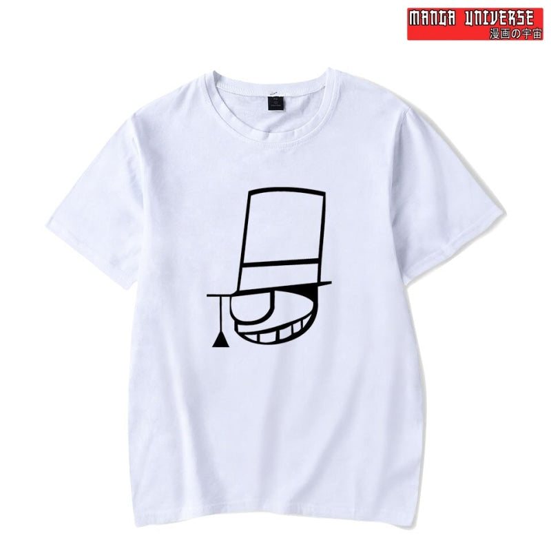 T-SHIRT DETECTIVE CONAN Logo - Blanc / XS