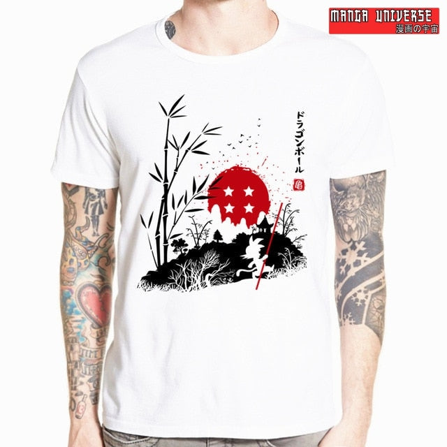 T shirt dragon ball 4 - Blanc / S