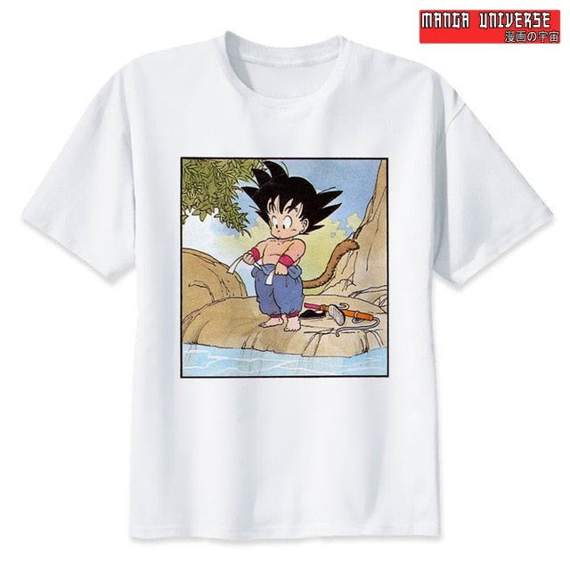 T-SHIRT DRAGON BALL - Blanc / XS