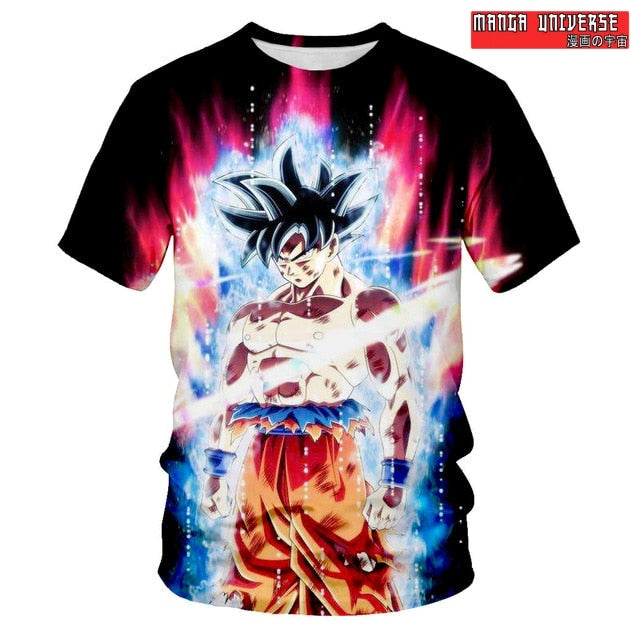 T-SHIRT DRAGON BALL - Bleu / XS