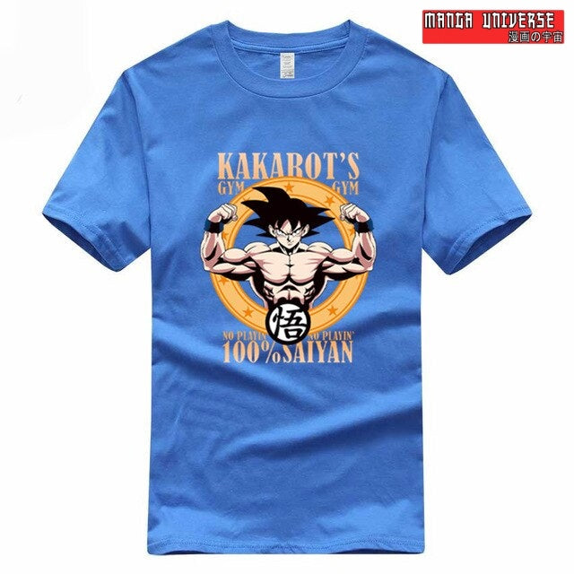 T shirt dragon ball kakaroto - Bleu profond / S