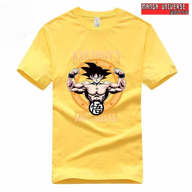 T shirt dragon ball kakaroto - Jaune / S