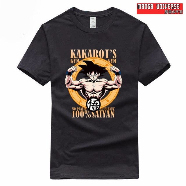 T shirt dragon ball kakaroto - Noir / S