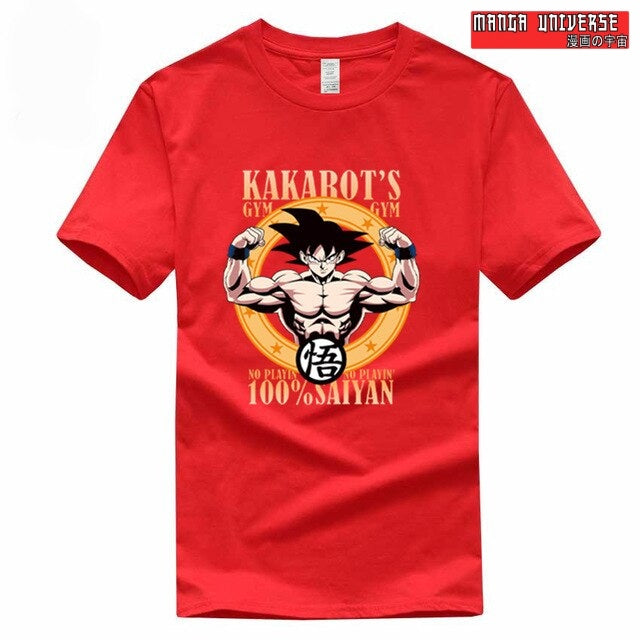T shirt dragon ball kakaroto - Rouge / S