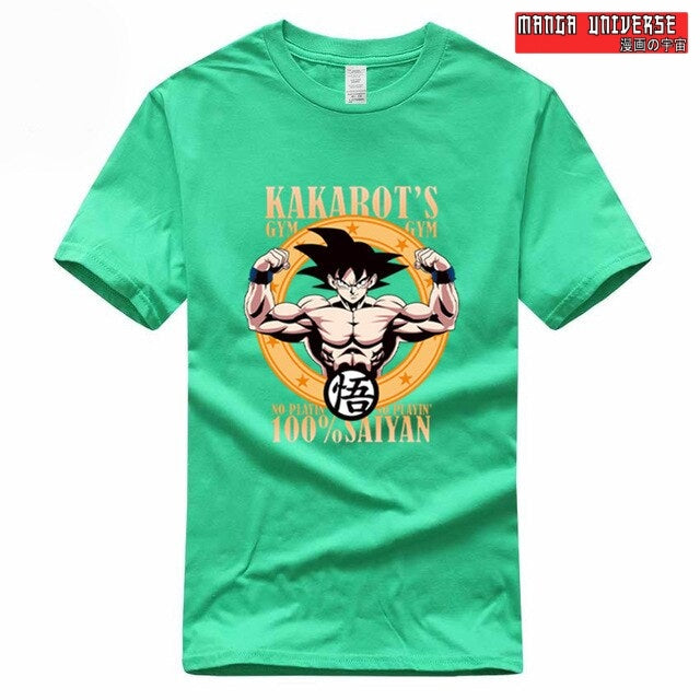 T shirt dragon ball kakaroto - Vert / S