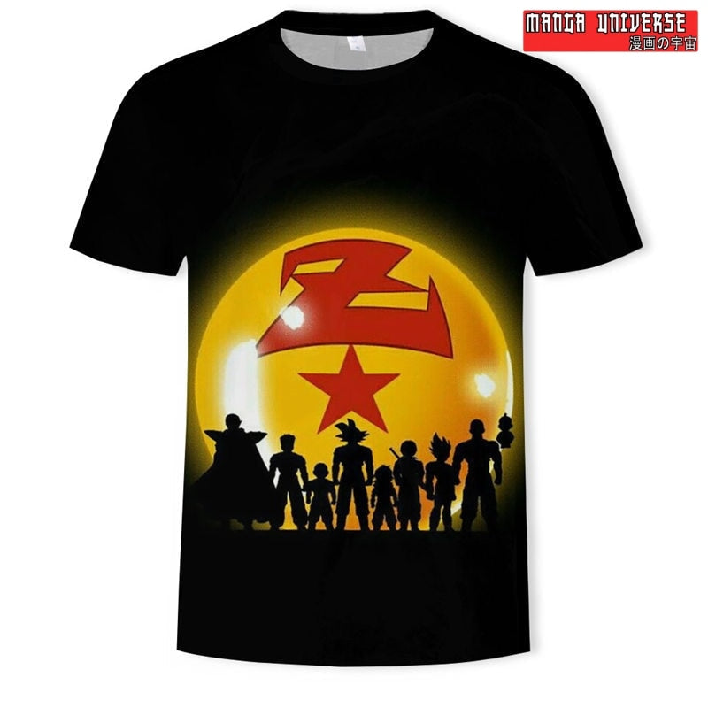 T-SHIRT DRAGON BALL - Noir / XS