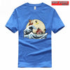 T shirt dragon ball san goku - Bleu profond / S