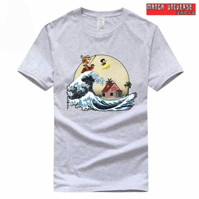 T shirt dragon ball san goku - Gris / S
