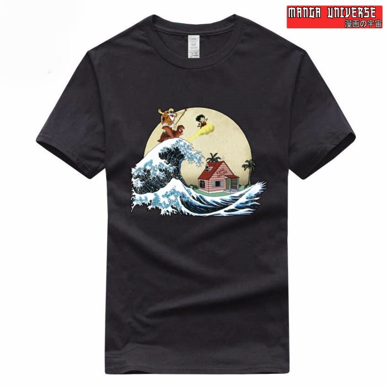 T shirt dragon ball san goku - Noir / S