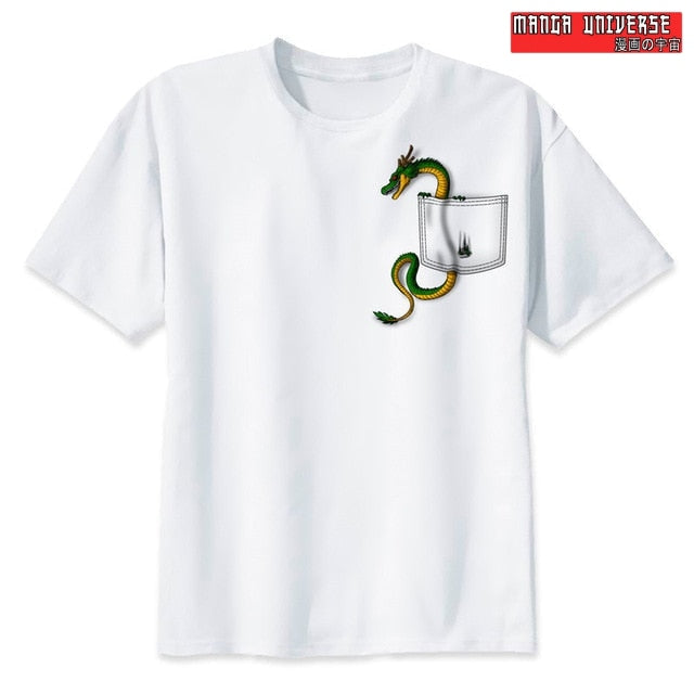 T-SHIRT DRAGON BALL SHENRON - Blanc / XS