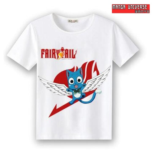 T-SHIRT FAIRY TAIL AILE - Blanc / XS