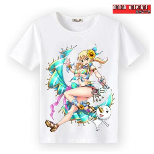 T-SHIRT FAIRY TAIL LADY - Blanc / XS
