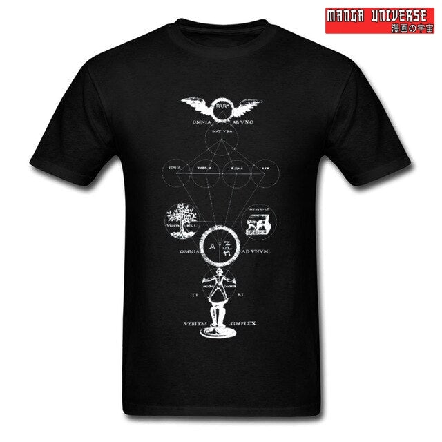 T-SHIRT FULL METAL ALCHEMIST EDWARD ELRIC - Noir / XS