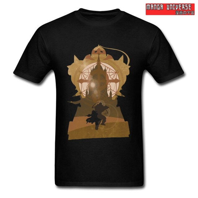 T-SHIRT FULL METAL ALCHEMIST SOLDAT - Noir / XS