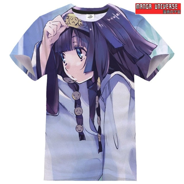 T SHIRT HUNTER X HUNTER ALLUKA - Violet / XS