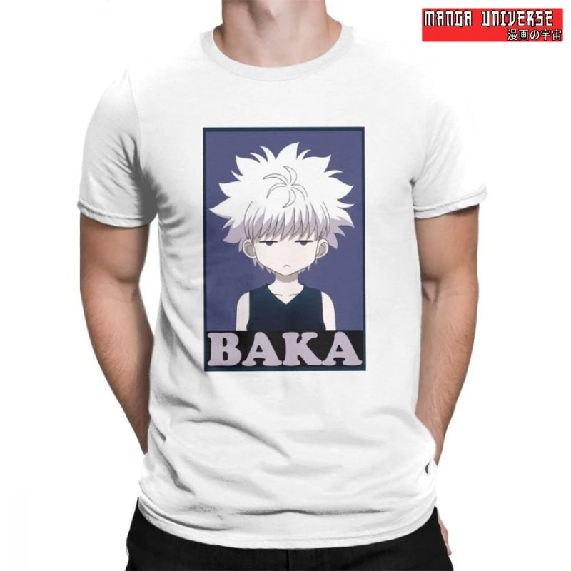 T shirt hunter x hunter baka - Blanc / S