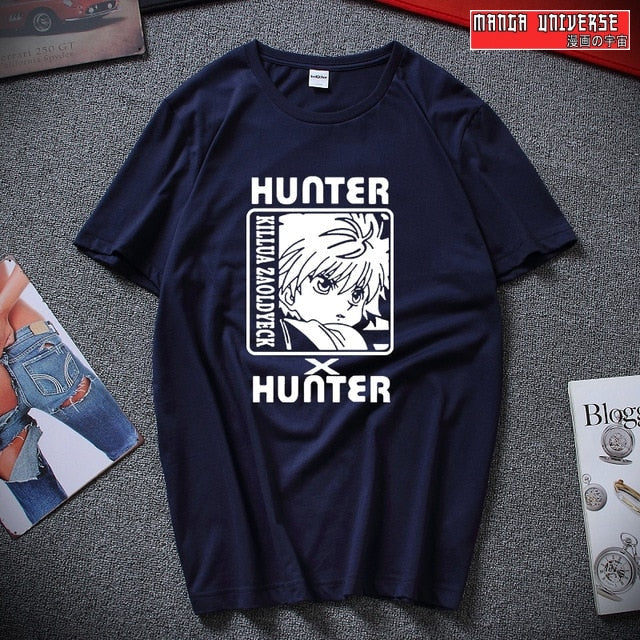 T shirt hunter x hunter - Bleu Marine / XS