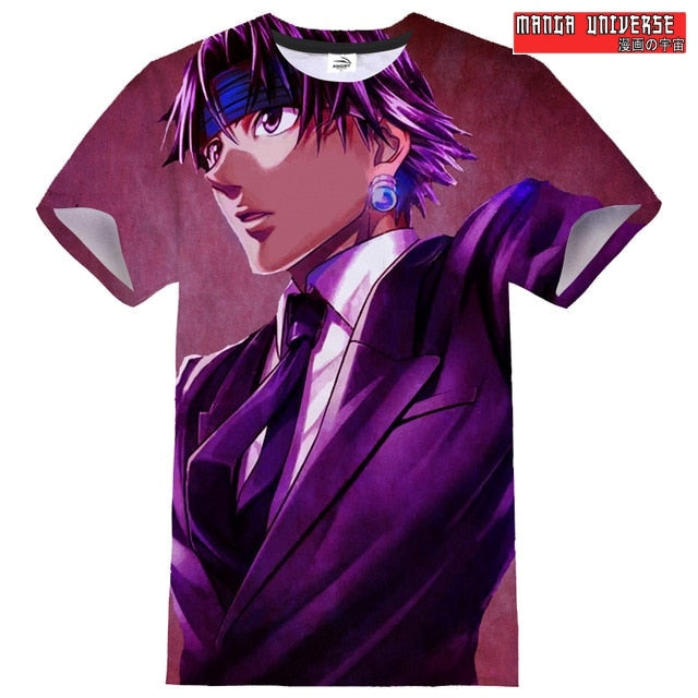 T SHIRT HUNTER X HUNTER CHROLLO - Violet / XS