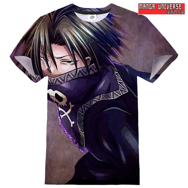 T SHIRT HUNTER X HUNTER FEITAN - Violet/Noir / XS