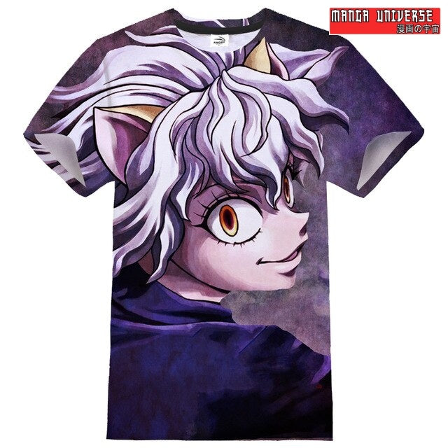 T SHIRT HUNTER X HUNTER NEFERPITO - Violet / XS