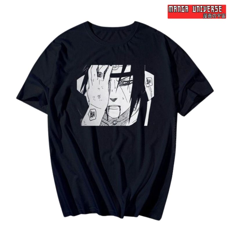 t shirt naruto itachi noir