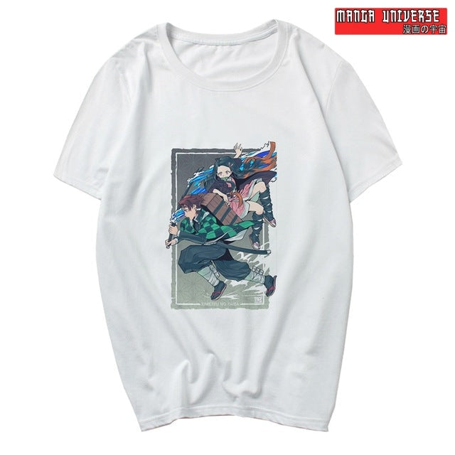 T shirt kimetsu - Blanc / S