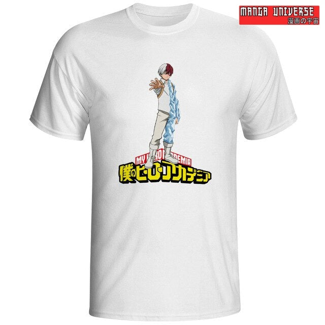 T shirt MHA shoto - Blanc / S