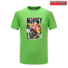 T shirt monkey d luffy - Vert Pomme / XS